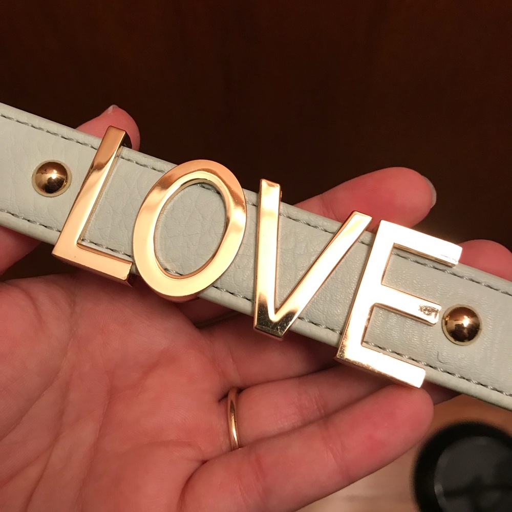 BCBG Generation Blue LOVE Bracelet